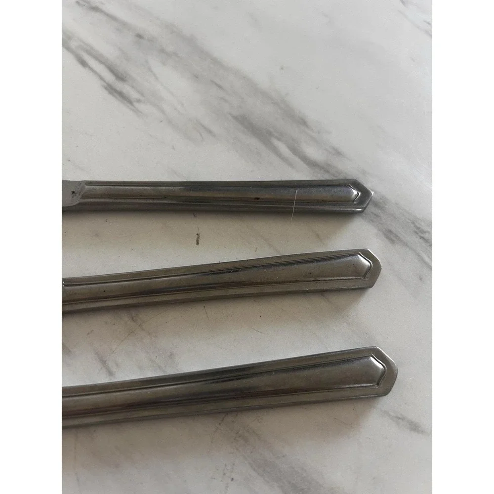 Vintage CAPCO Butter Knife Knives Stainless Steel Japan Lot of 3 Replacements A